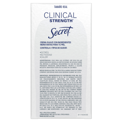 Desodorante En Barra Secret Fresh Response x45gr