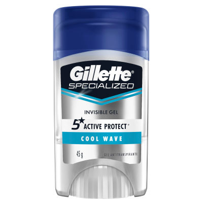 Desodorante En Barra Gillette Gel Coolwave x45gr