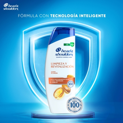 Shampoo Head & Shoulders Limpieza Y Reavilitacion Argan x375ml