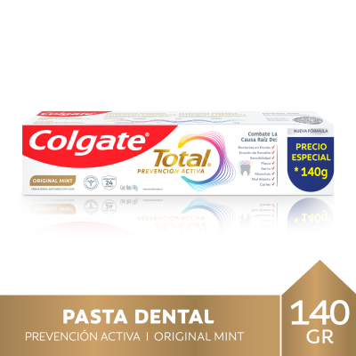Pasta Dental Colgate Total Original Mint x140gr