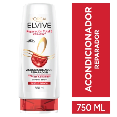 Acondicionador Elvive Reparación Total5 + Keratin x750 ml