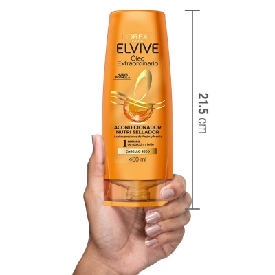 Acondicionador Elvive Óleo Extraordinario Nutrición x400ml