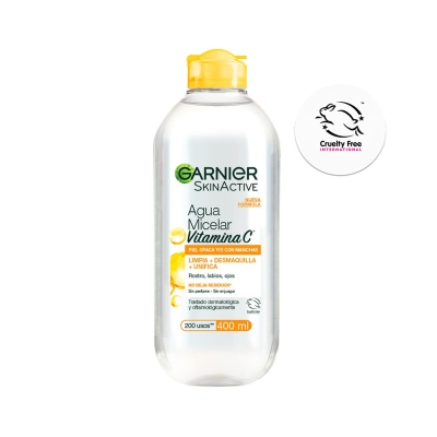 Agua Micelar Garnier Skinactive Vitamina C x400ml