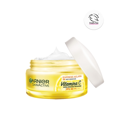 Crema Facial Garnier Aclara Hidratante Vitamina C FPS30 x50ml