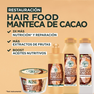 Acondicionador Fructis Hair Food Cacao X300Ml