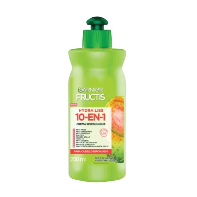 Crema Para Peinar Fructis Hydra Liss x250ml