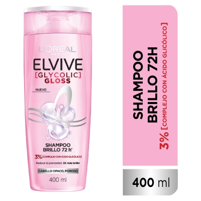 Shampoo Elvive Glycolic Gloss x400ml