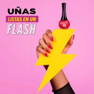 Esmalte Vogue Rapido Secado Caribe Sazon x12ml