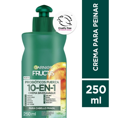 Crema Para Peinar Fructis Probiotics X250Ml