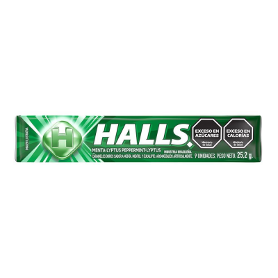 Halls Caramelos Menta 28 Grs