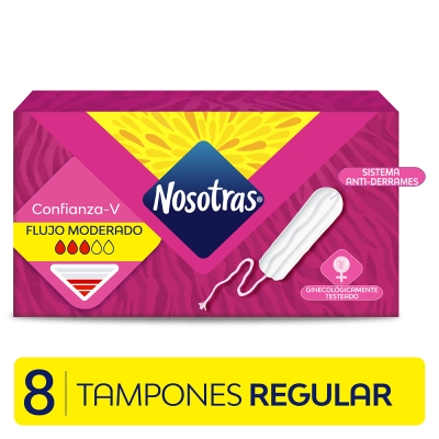  Tampones Nosotras Regular X8U