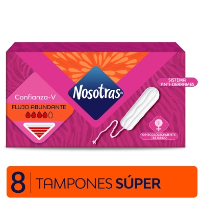 Tampones Nosotras Súper x8un