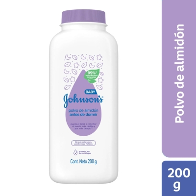 Polvo De Fecula Johnson Baby Bed Time x200ml