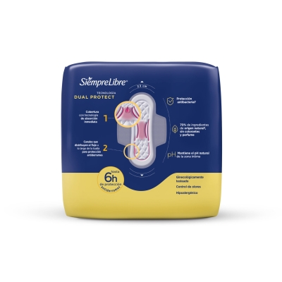 Toallas Femeninas Siempre Libre Normal x8un