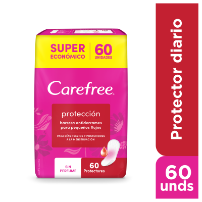 Protectores Diarios Carefree Porteccion Original x60un