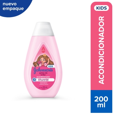 Acondicionador Johnson Baby Gotas de Brillo x200ml