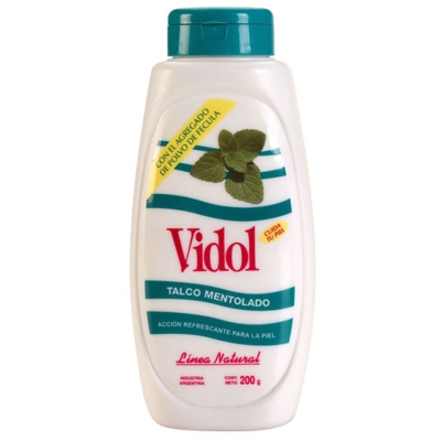 Vidol talco mentolado X200