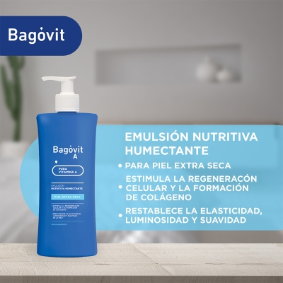 Crema Corporal Bagovit Piel Extra Seca x350gr