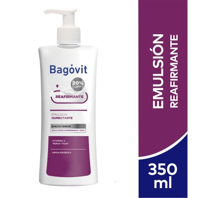 Emulsión Bagovit Reafirmante Efecto Tensor x350ml