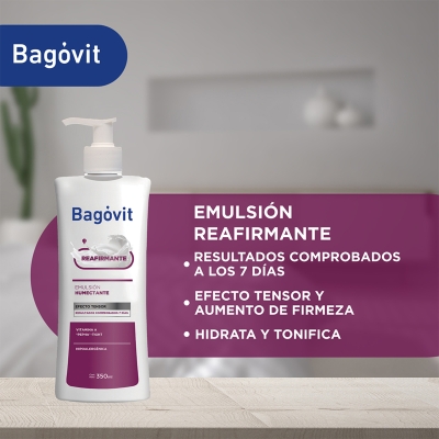 Emulsión Bagovit Reafirmante Efecto Tensor x350ml