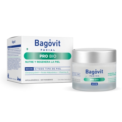 Crema Facial Bagovit Pro Bio Noche x50gr