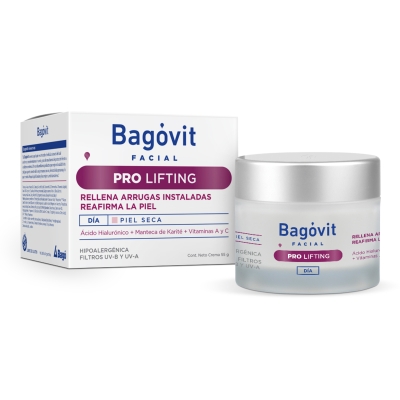 Crema Facial Bagovit Pro Lifting Día x55gr