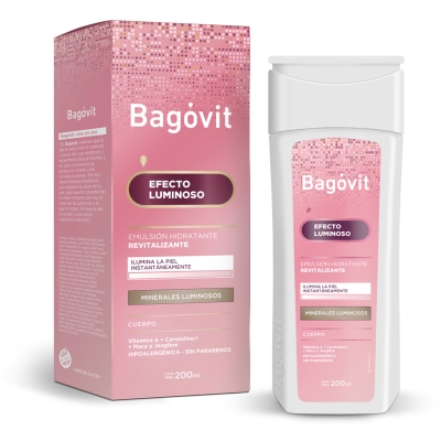 Crema Corporal Bagovit Efecto Luminoso x200ml