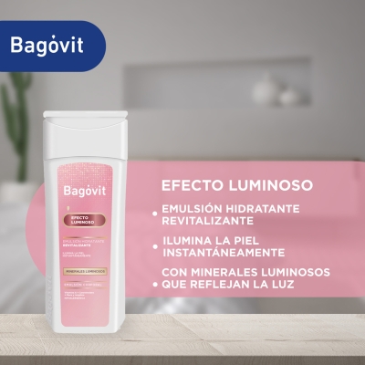 Crema Corporal Bagovit Efecto Luminoso x200ml