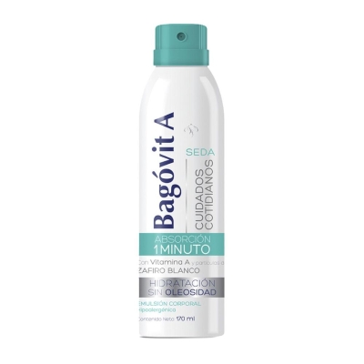 Emulsión Bagovit Spray Continuo Absorción 1 Min Piel Extra Seca x170ml