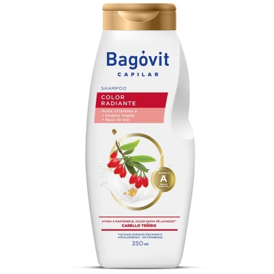 Shampoo Bagovit capilar Color radiante x350ml