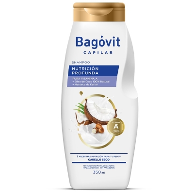 Shampoo Bagovit capilar Nutricion x350ml