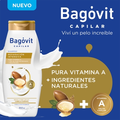 Shampoo Bagovit capilar Reparacion x350ml