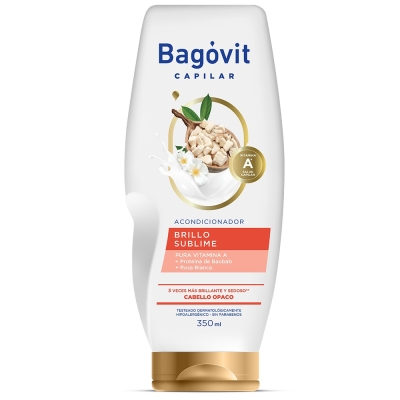 Acondicionador Bagovit capilar Brillo sublime x350ml