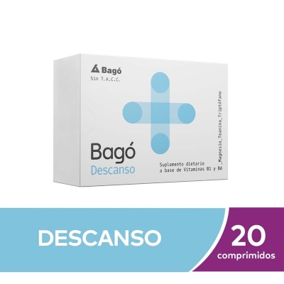 Suplemento Dietario Bago+ Descanso x20cmp 