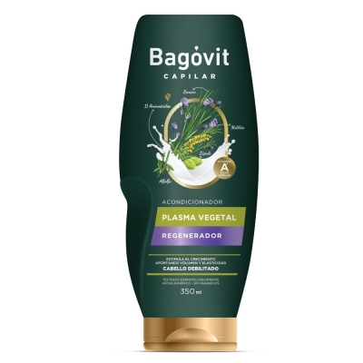 Acondicionador Bagovit PlasmaVegetal x350ml