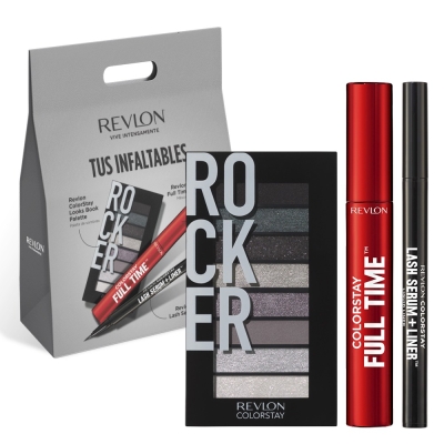 Kit Revlon Tus Infaltables Paleta + Mascara + Delineador