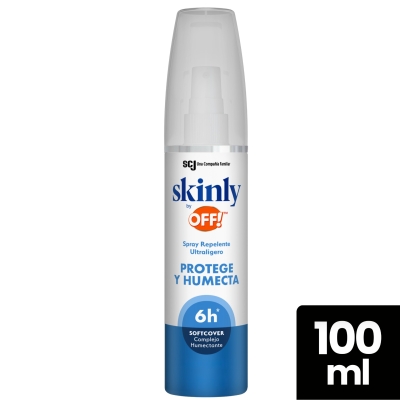 Repelente Para Mosquitos Off Skinly Spray Protección Y Humectación Ultra x100ml