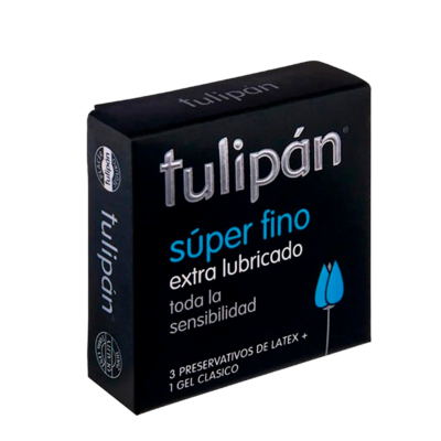 Preservativos Tulipan Súper Finos x3un