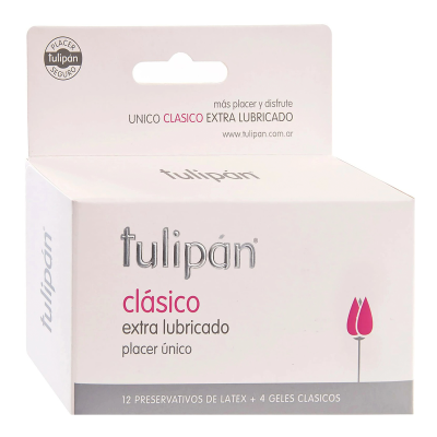Preservativos Tulipan Clásico x12un