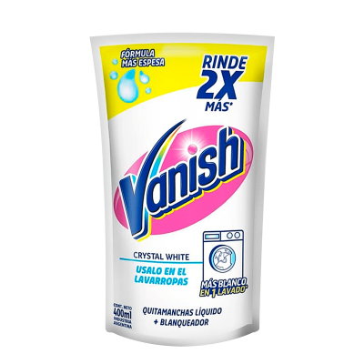 Quitamanchas Vanish White Doy Pack x400ml