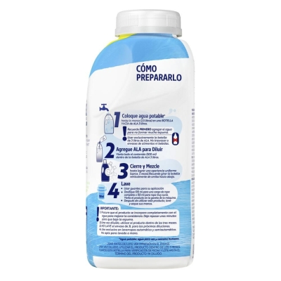 Jabón Liquido para diluir ALA Matic Máxima Blancura 500 ml