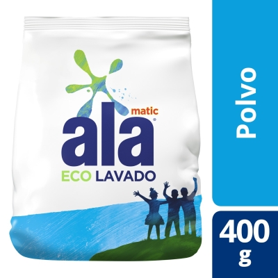 Jabon En Polvo Ala Matic Máxima Suavidad x400gr