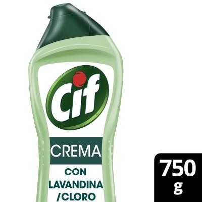 Limpiador En Crema Cif Lavand/Cloro X750Gr