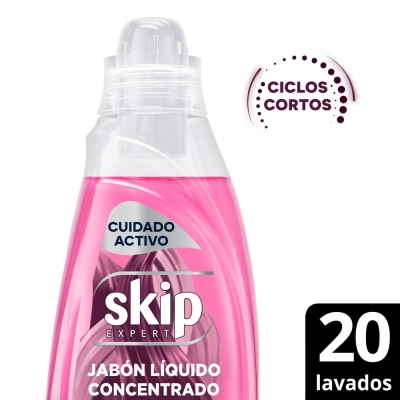 Jabon Liquido Skip Col. Vibrantes x800ml