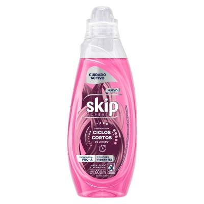Jabon Liquido Skip Col. Vibrantes x800ml
