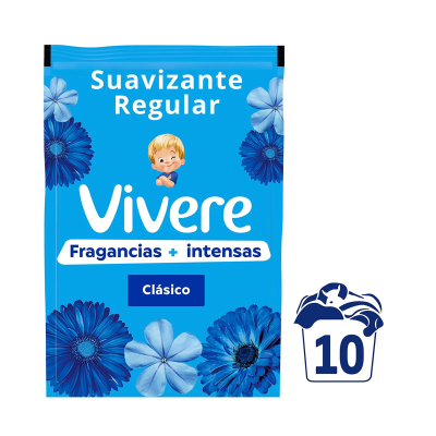 Suavizante Vivere Clasico Mas Intenso Doy Pack x900ml