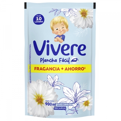 Suavizante Vivere Plancha Fácil x900ml