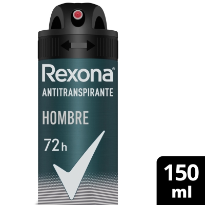 Desodorante Antitranspirante Rexona Men 72h x150 ml