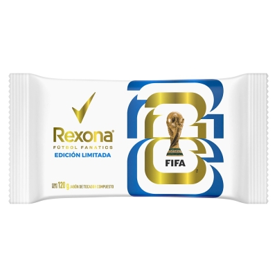 Jabon De Tocador Rexona Futbol Fanatics x120gr