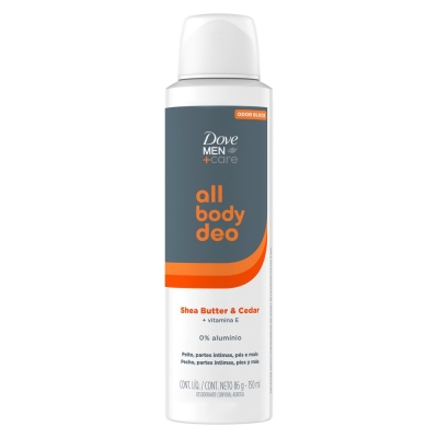 Desodorante en Aerosol Dove Men All Body Shea B&C x150ml